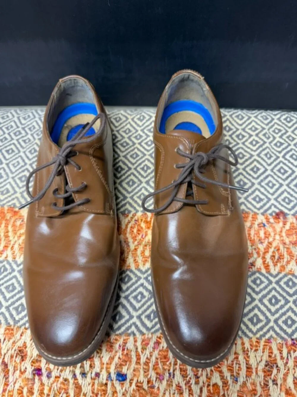 Nunn Bush Comfort Gel Oxfords Men's Size 12